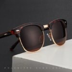 New Polarized Sunglasses Men Women Brand Design Semi Rimless Classic Sunglasses UV400 protection - Image 2