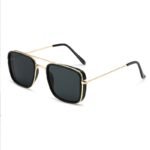 Metal Small Square Frame Korean Version Sunglasses UV Protection