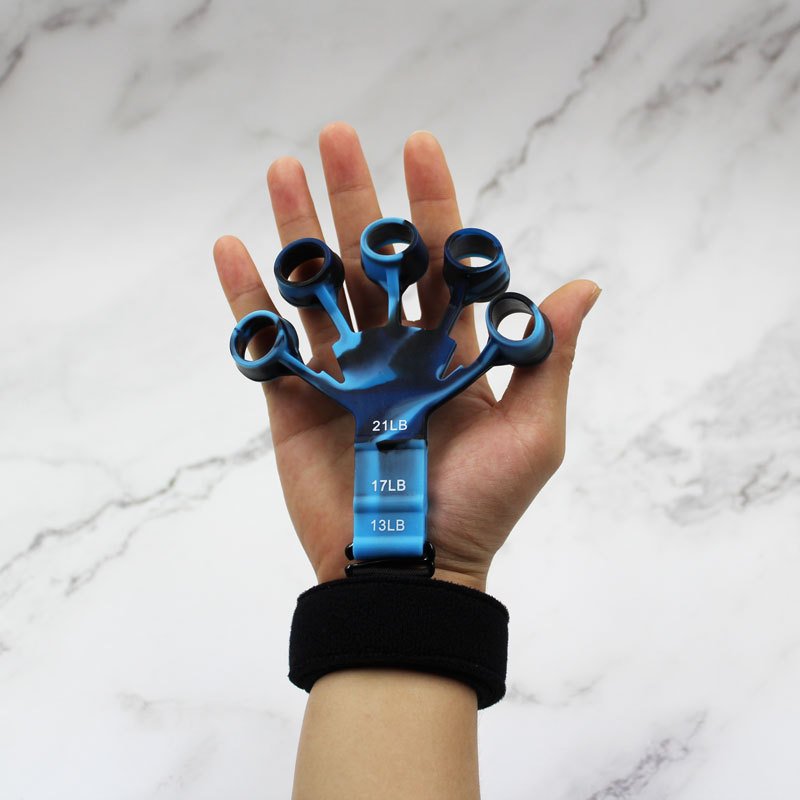 -10896251882037114353 Finger Gripper Exerciser 6 Resistant Levels Recovery Physical Tools Hand Strengthener For Patient - Image 1