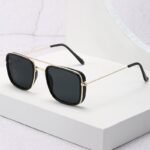 Metal Small Square Frame Korean Version Sunglasses UV Protection - Image 4