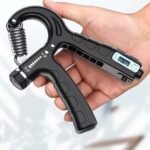Gripper Adjustable R-Type Hand Grip Exercise Countable Strengthening Pliers Spring Finger Pinch Wrist Expander