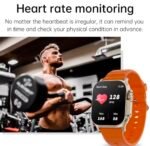 LAXASFIT 2025 Smartwatch Bluetooth Voice Call Heart Rate Monitor Sports Bracelet for Android IOS - Image 2