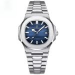 POEDAGAR Luxury Business Man Watch Waterproof Luminous Date Stainless Steel Watch